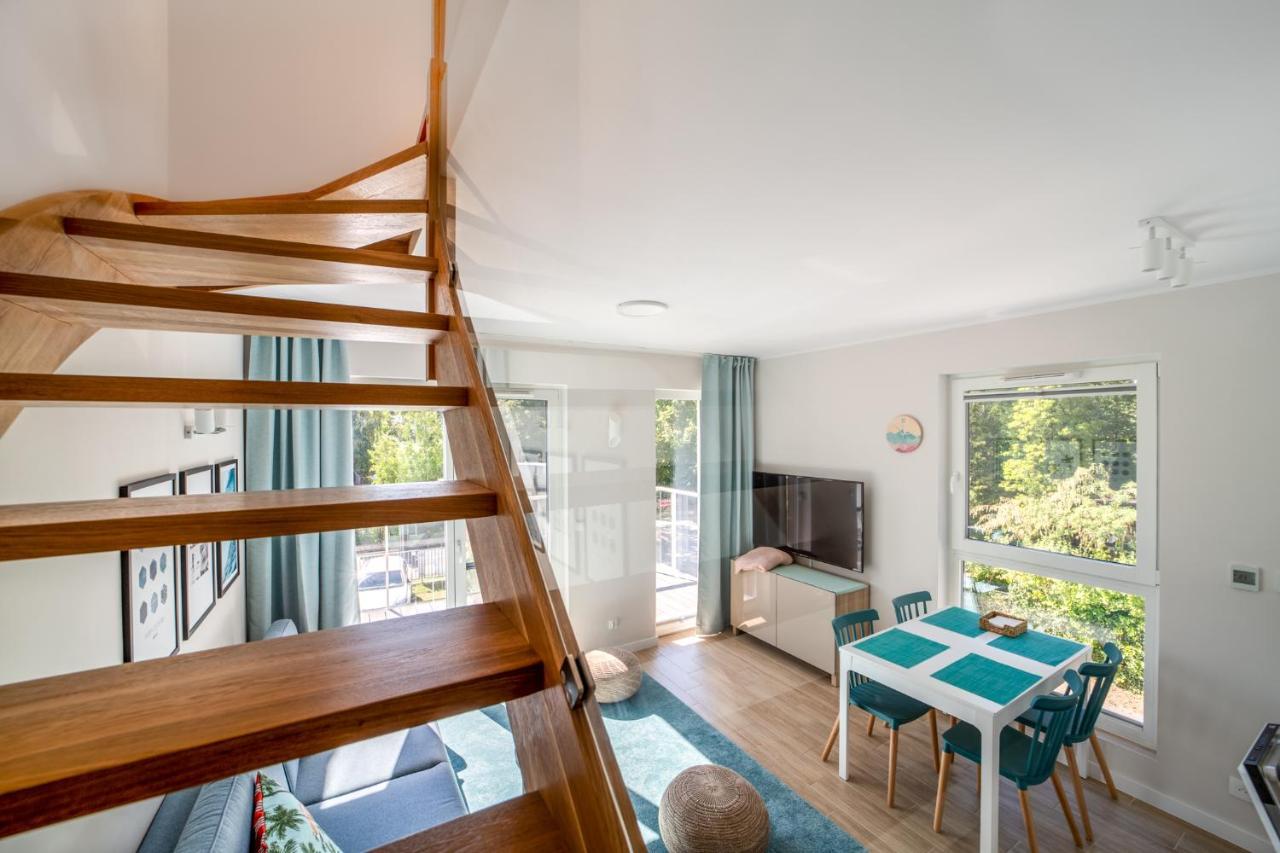 Apartament Dwupoziomowy Jurata13 Na Polwyspie Helskim Bagian luar foto